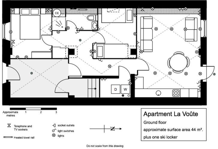 Two Bedroom Apartment La Voute, Chandon Near Meribel - Sleeps 4 Adults Or 2 Adults And 3 Children Les Allues Eksteriør bilde